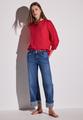 Bluse mit Tapedetails 36 - Glory Red
