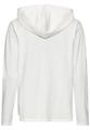 Hoodie aus reiner Baumwolle S Regular Fit - Milk White