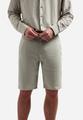 Short Chino With Linen M Regular Fit - Taupe