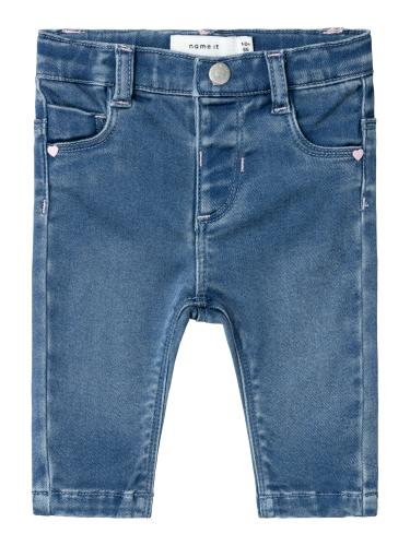NBFSALLI SLIM BRU JEANS 2562-TO N 62 Slim Fit - Dark Blue Denim