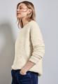 Pullover mit Effektgarn 36 - Soft Beige