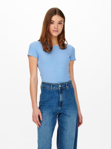 ONLEMMA S/S SHORT TOP NOOS JRS XL Normal geschnitten - Ultramarine