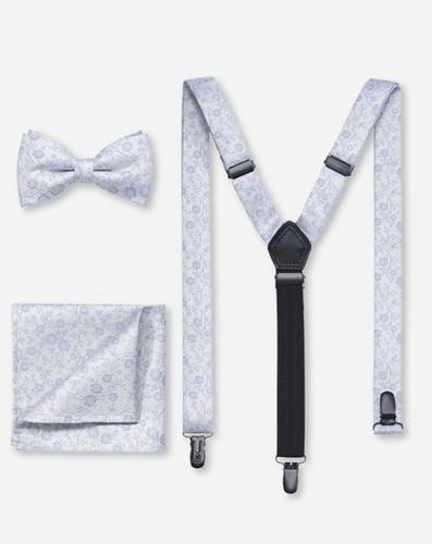 OLYMP Accessoires Set OS modern fit - Rauchblau