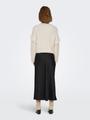 ONLHOLLY LS SHORT CABLE HIGH NECK RP KNT M Verkürzt - Birch