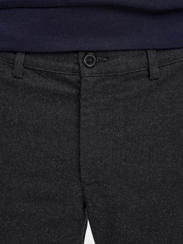 SLH175-SLIM MILES BRUSHED PANTS W NOOS Schwarz 31/34