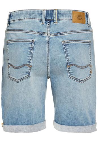 fleXXXactive® Jeansshorts im Regular Fit Blau 38IN