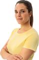 Damen Shirt Wo Essential T-Shirt 36 in Gelb