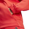 ADIDAS Damen Kapuzensweat Future Icons Small Logo Full-Zip XS in Rot