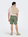 ONSLINUS 0007 COT LIN SHORTS NOOS L Normal geschnitten - Sea Spray