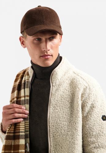 Sweater Full Zip Teddy XL Regular Fit - Sand