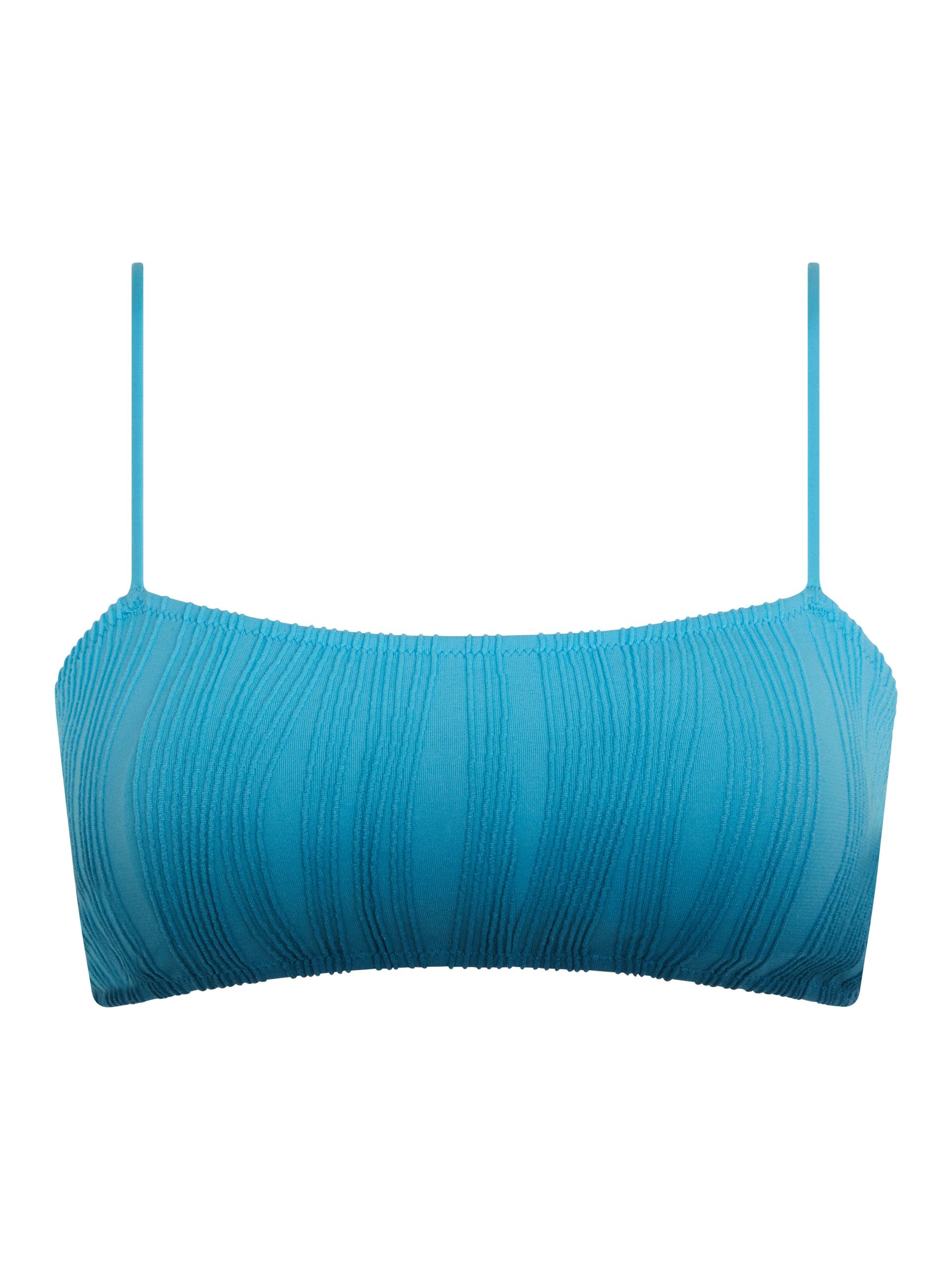 Swim One Size Bügelloser T-Shirt Bikini BH (variabel) M/L - Blue Tie & Dye