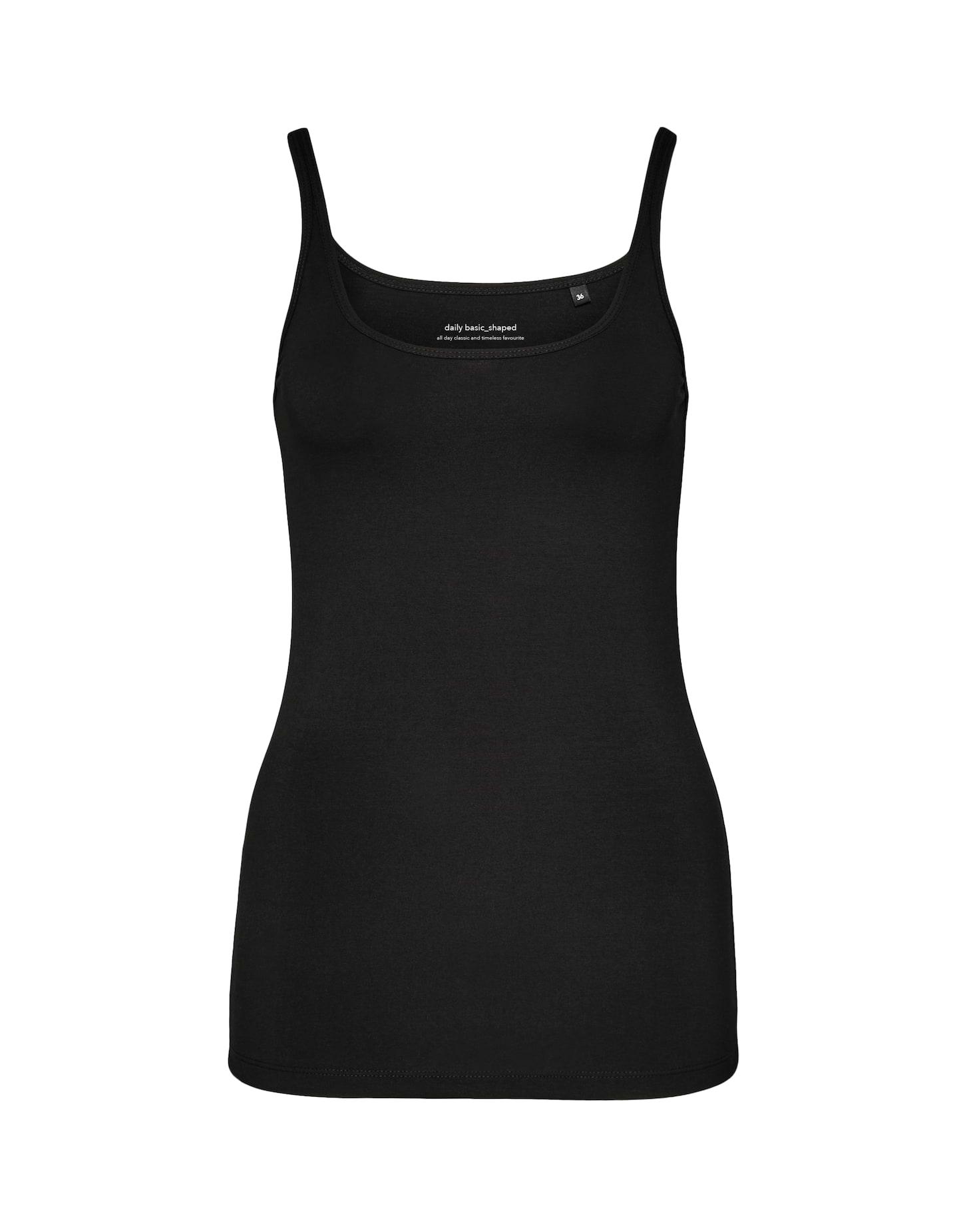 OPUS Tanktop »Ina« mit schmalen Trägern - Schwarz / 36