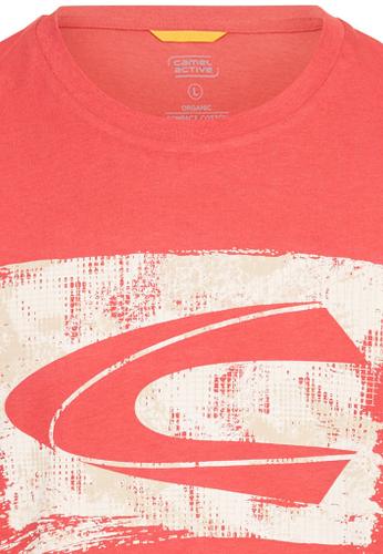 T-Shirt aus Organic Cotton Rot M