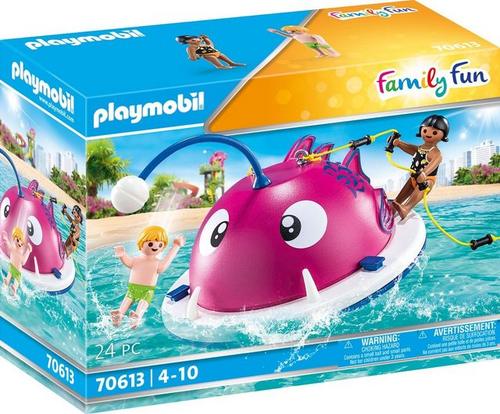 Playmobil® Konstruktions-Spielset »Kletter-Schwimminsel (70613), Family Fun«, Made in Europe