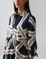 Printkleid "Werano Lane" - Blau / 44