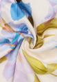 Bluse Satingewebe 3/4-Arm Blau 36/Dreiviertelarm