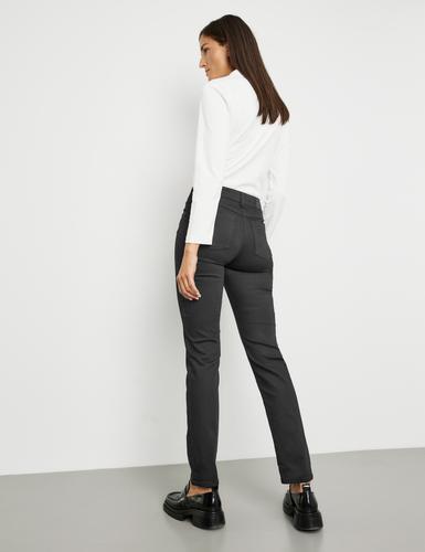 5-Pocket Jeans Best4me Slimfit 38S Slim Fit - Black Black Denim