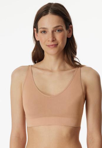 Soft BH mit herausn. Pads Beige L