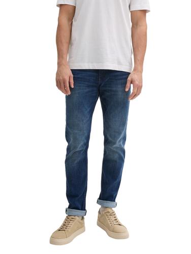 TTJOSH REGULAR SLIM Jeans 38/32 Slim Fit - Used Dark Stone Blue Denim