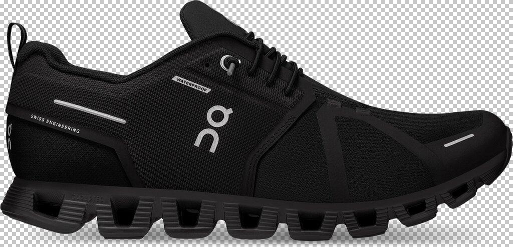 ON Herren Freizeitschuhe Cloud 5 Waterproof 42 in Schwarz