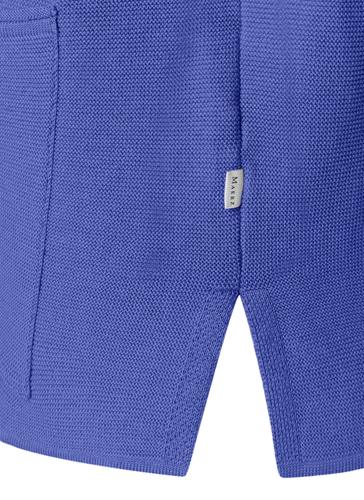 Strick Cardigan 1/1 Arm Regular Fit - Nautical Blue