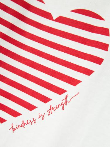NMFFESKO SS NREG TOP 116 Normal geschnitten - Bright White