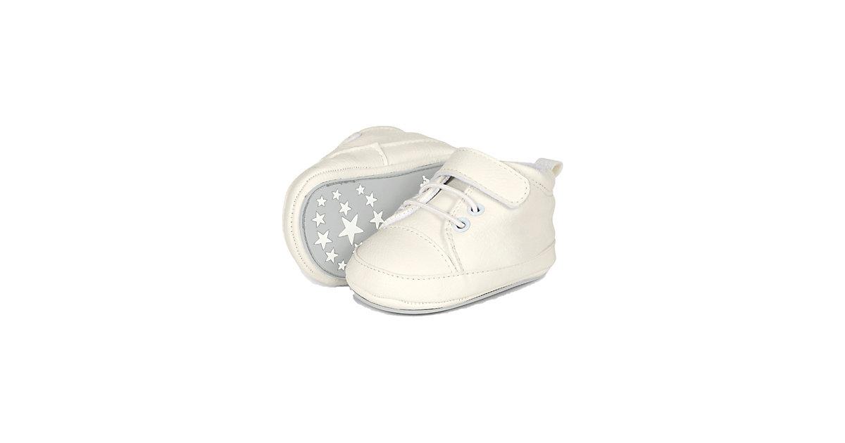 Feste Schuhe Baby-Schuh Halbschuhe weiß Gr. 16 Jungen Baby