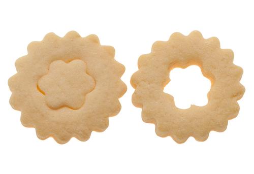 Linzer-Ausstechform 'Rosette'