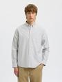 SLHREGRICK-OX SHIRT LS NOOS XL Normal geschnitten - Forest Night