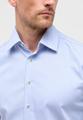 Hemd Satingewebe Langarm 42/Langarm - 65cm MODERN FIT - Himmelblau