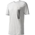 ADIDAS Herren ID 3-Stripes Pocket T-Shirt