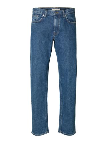 SLH196-STRAIGHT BEN KORI JEANS NOOS 32/34 Gerade geschnitten - Medium Blue Denim