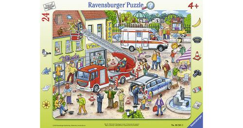 Ravensburger Puzzle - Rahmenpuzzle - 110, 112 - Eilt herbei, 24 Teile