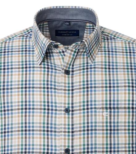 Freizeithemd 3XL Comfort Fit - Blau