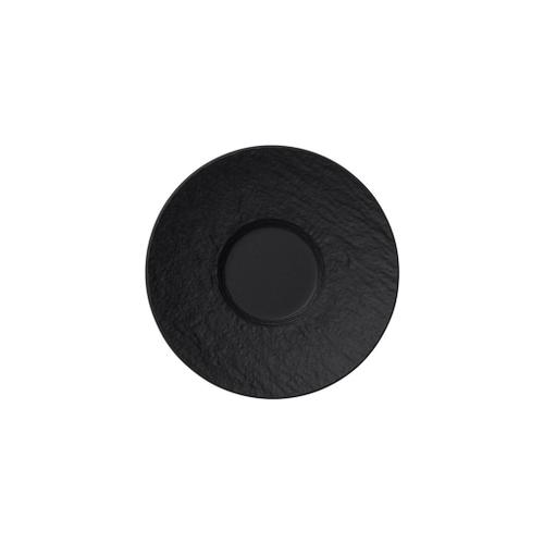 Villeroy und Boch Manufacture Rock Espressountertasse 12cm - Schwarz