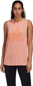 ADIDAS Damen Trainings-Tanktop "Must Haves Winners" S in Braun