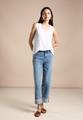 Blusentop mit Frills 42 - White