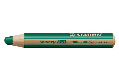 Buntstift 'woody 3 in 1'