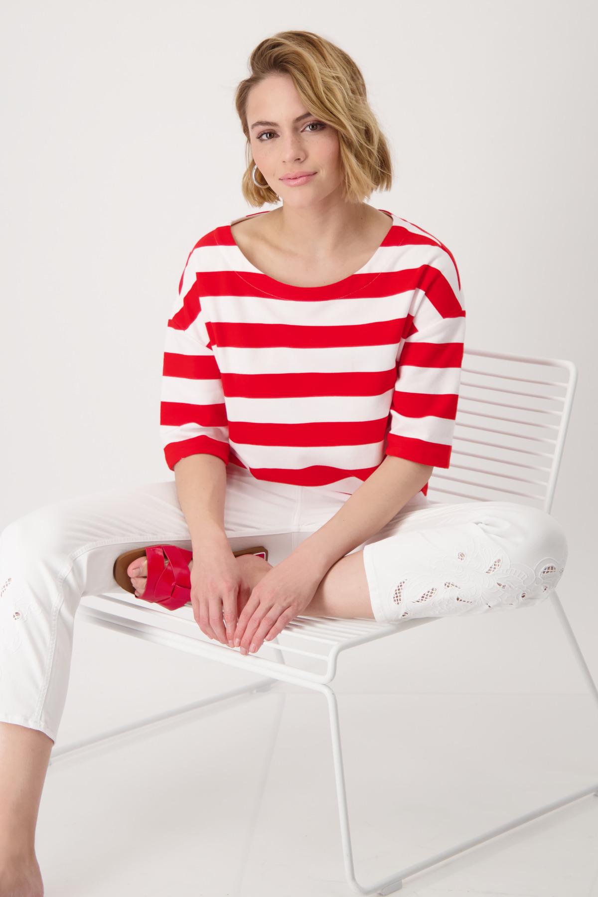 Ringel-Sweatshirt 36 - Red Ringel