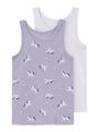 NMFTANK TOP 2P LAVENDER UNICORN NOOS 98 - Lavender Aura