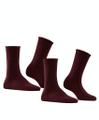 FALKE Happy 2-Pack Damen Rot 39-42