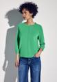Silk-Look Shirt Grün 40