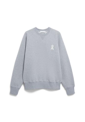 ICONIC Å JOAAN MELANGE M Relaxed Fit - Silver Melange