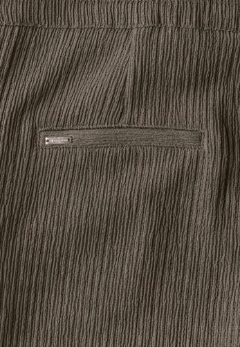 Wide Leg Hose mit Struktur Braun 38/30