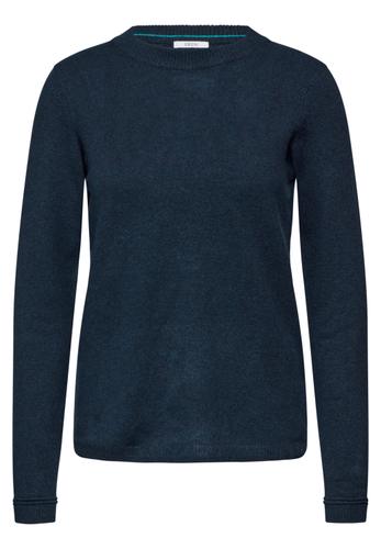 Kuscheliger Pullover S - Deep Petrol Melange
