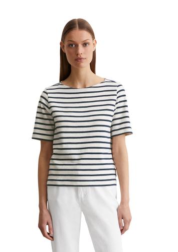 T-Shirt straight XS Straight - Multi/ Muted Blue