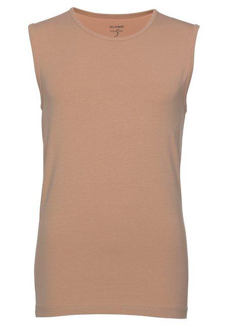 OLYMP Level Five Unterzieh-T-Shirt XL body fit - Caramel