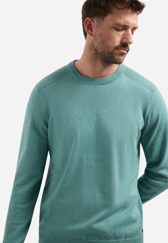 Pullover Crewneck Melange L Regular Fit - Arctic Blue