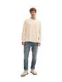 Basic Langarmshirt mit Bio-Baumwolle XXL Regular Fit - Smooth Light Sand