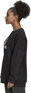 ADIDAS Damen Sweatshirt W FI BOS CREW S in Schwarz